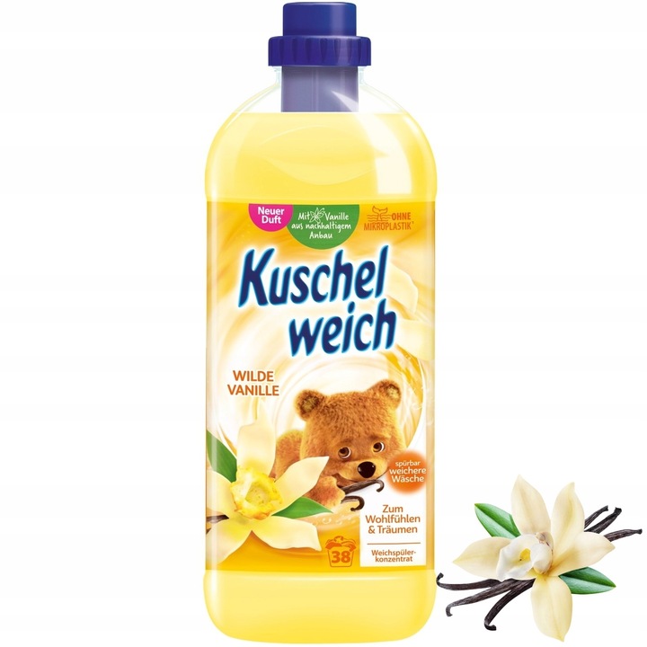 

Kuschelweich Sommerliebe płyn do płukania żółty 1L