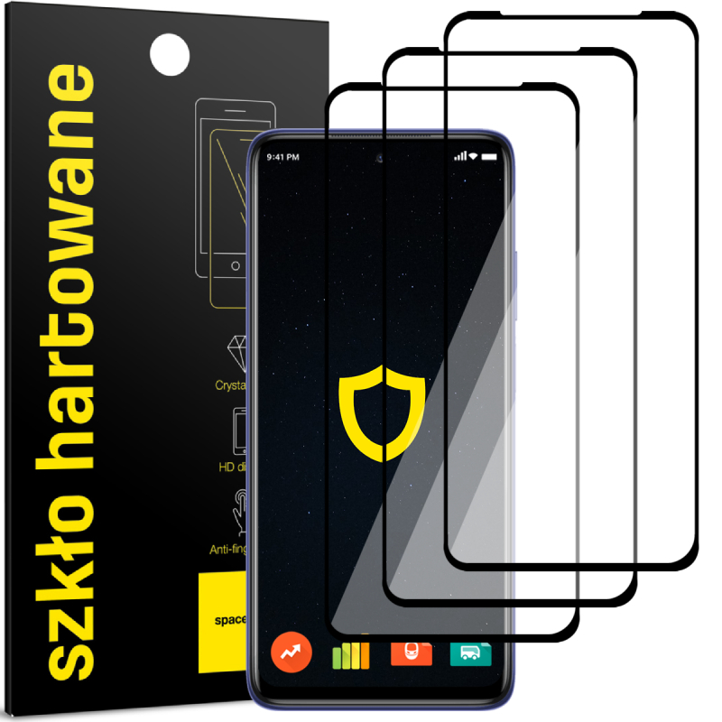 

3X Szkło Hartowane 5D Szybka Do Xiaomi Poco X3 Nfc