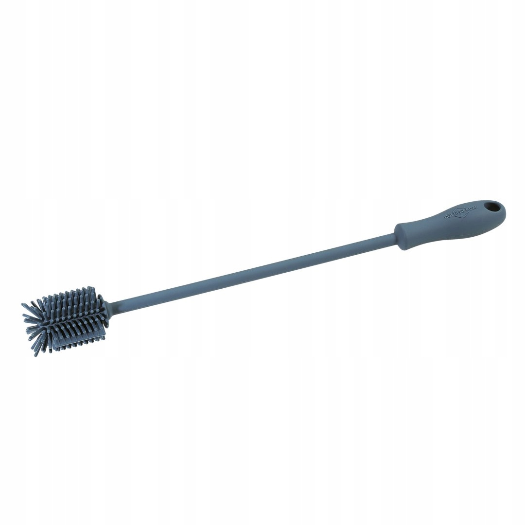 Kartáč na mytí karaf, silikon, 31 cm, modrý