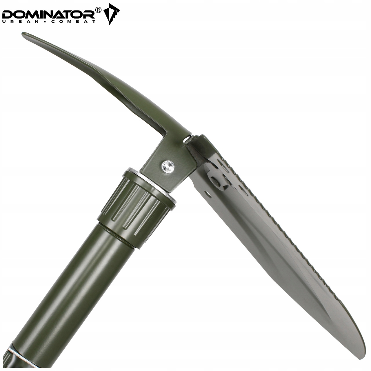 SAPERKA SKŁADANA ŁOPATKA POLOWA WOJSKOWA KILOF DOMINATOR Z POKROWCEM OLIVE Model Saperka KILOF DUŻA