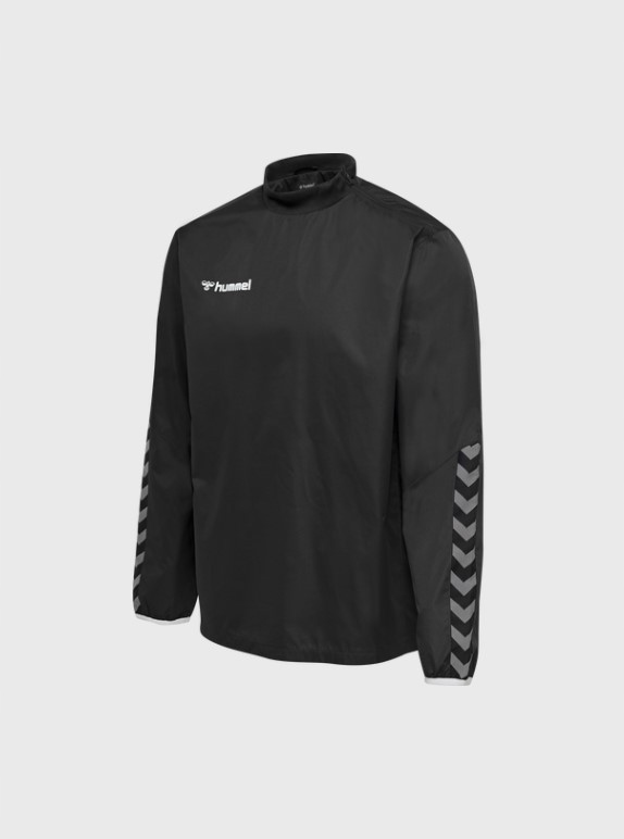 CZARNA WIATRÓWKA PIŁKARSKA HUMMEL 116 Model WIND BREAKER