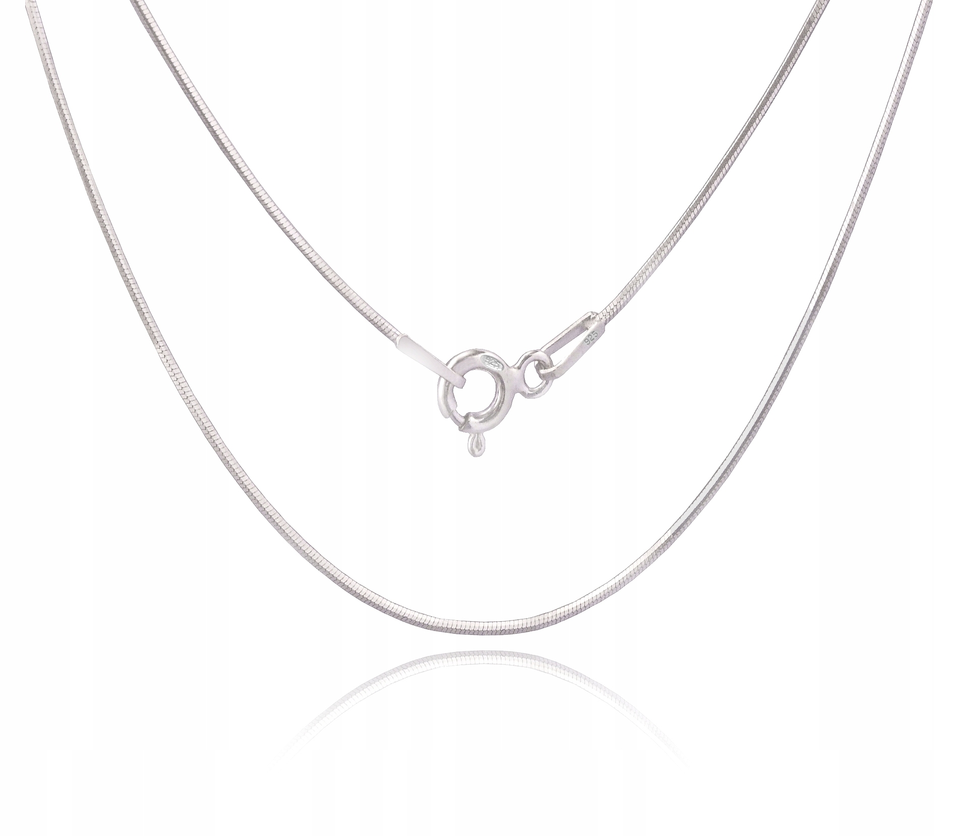 

Linka Żyłka Srebrny Łańcuszek 42 CM Damski 925