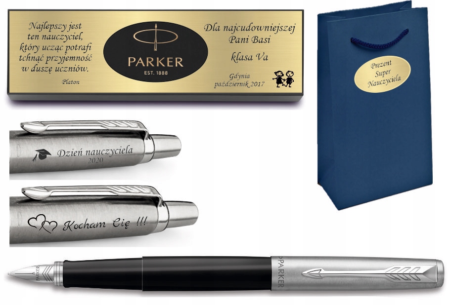 

Parker Jotter pióro czarne Tabliczka Grawer