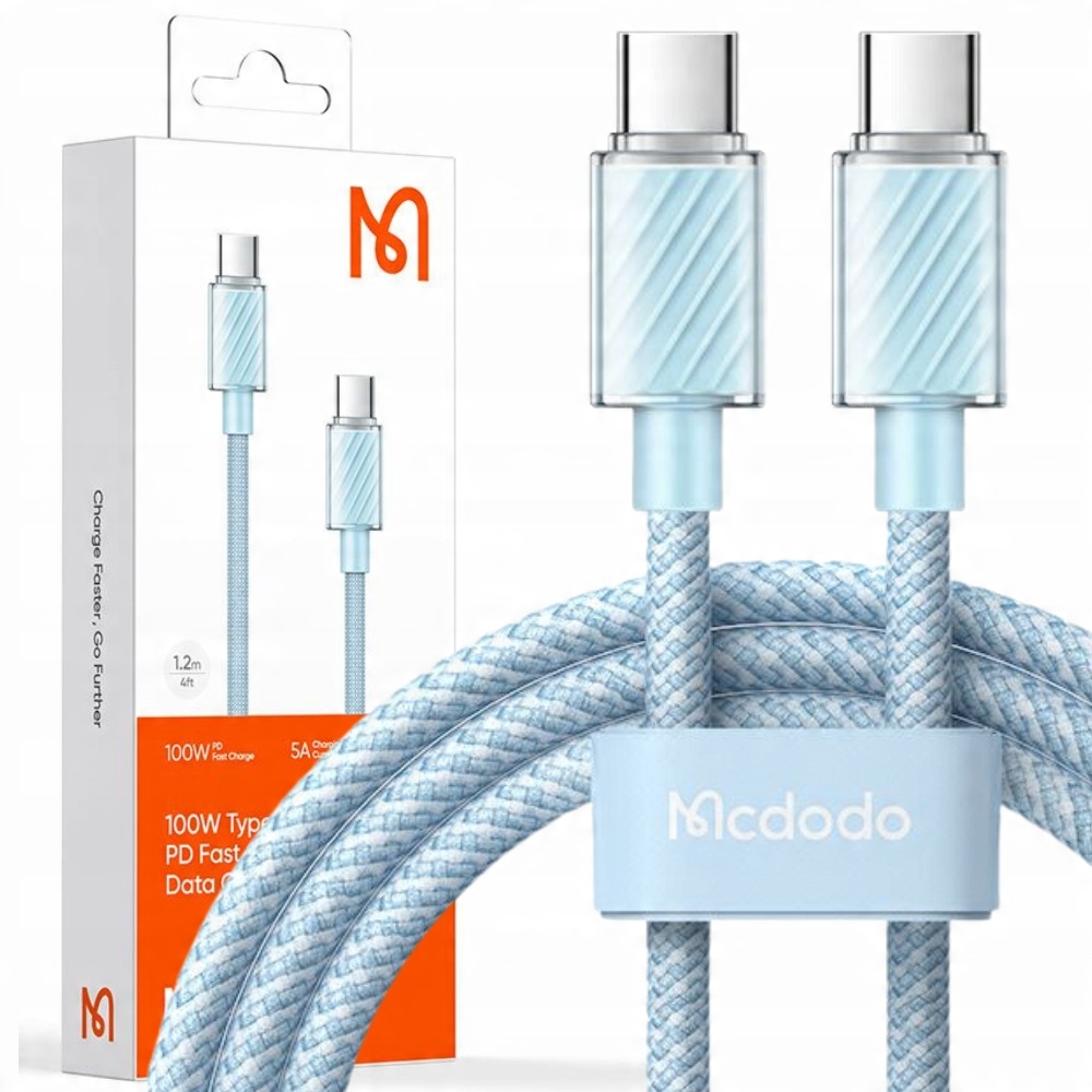 

Mcdodo Mocny Szybki Kabel Usb-c Pd 100W 2M