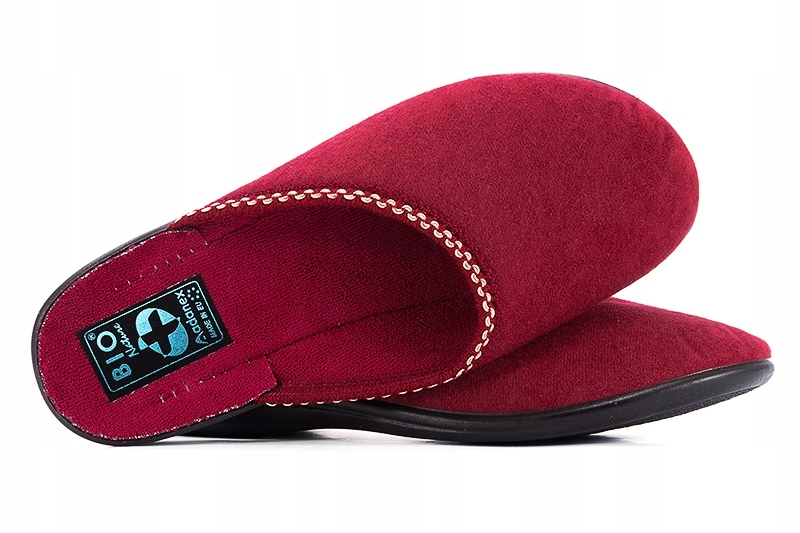 

Adanex 14442 Domowe Damskie Kapcie Klapki Bordo 39