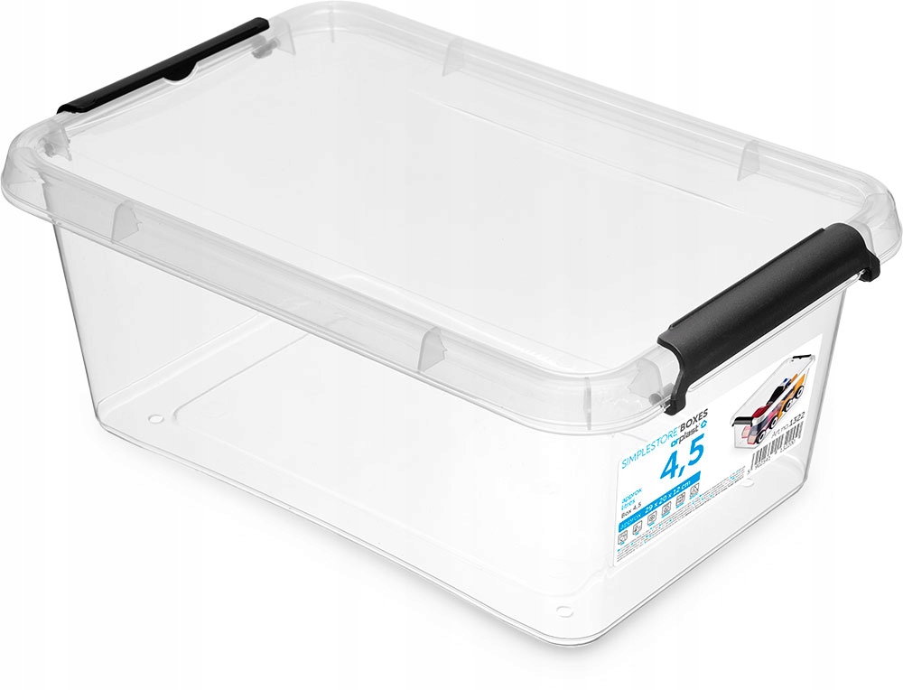 

Organizer pojemnik plastikowy pudło pokrywa 4,5l