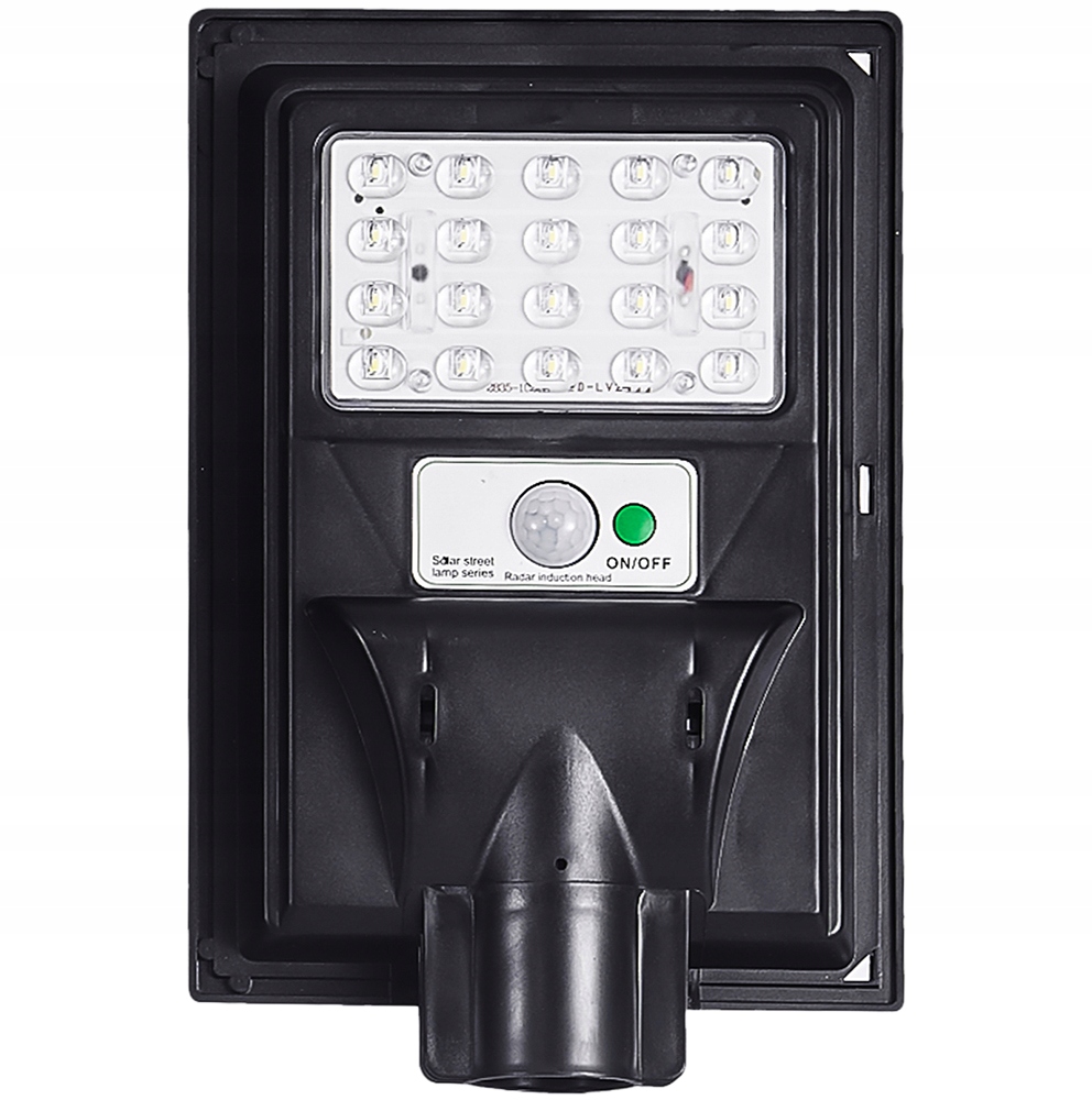 LAMPA SOLARNA Z CZUJNIKIEM RUCHU ZMIERZCHU LED ZEWNĘTRZNA OGRODOWA + PILOT Marka inna