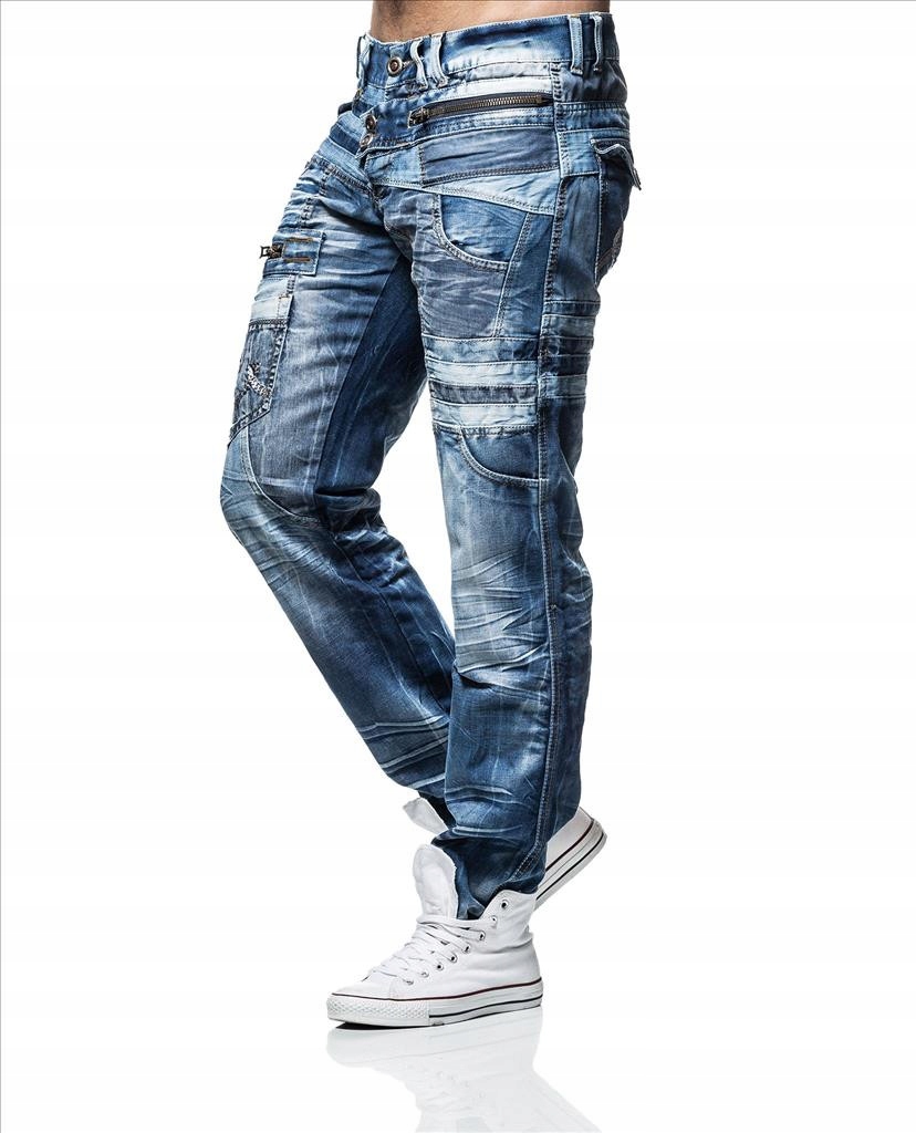 Kosmo Lupo kalhoty pánské KM010 L:32 džíny jeans 32 jeans