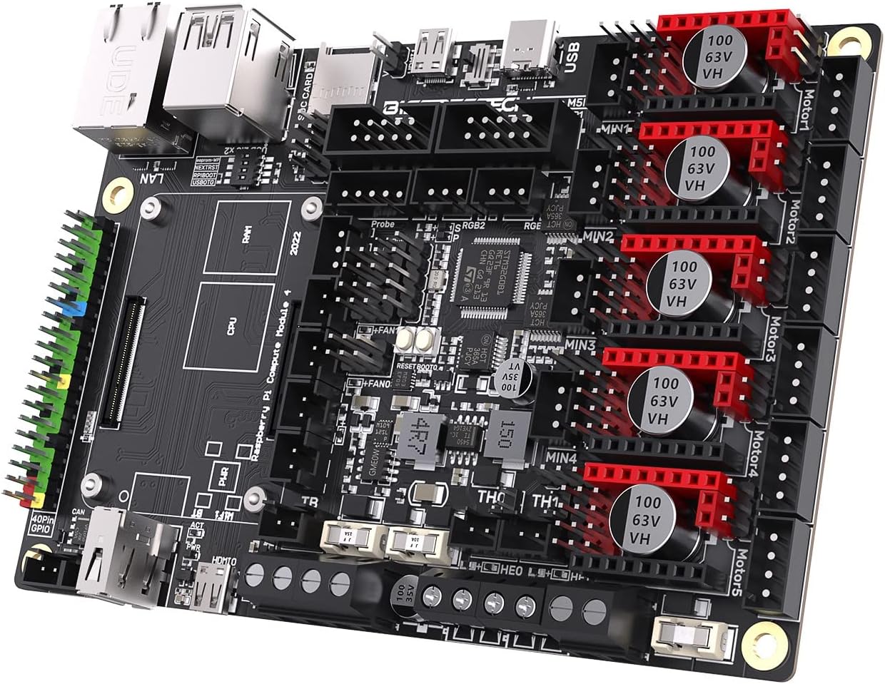 Ovládací deska pro 3D tiskárnu Bigtreetech Manta M5P V1.0