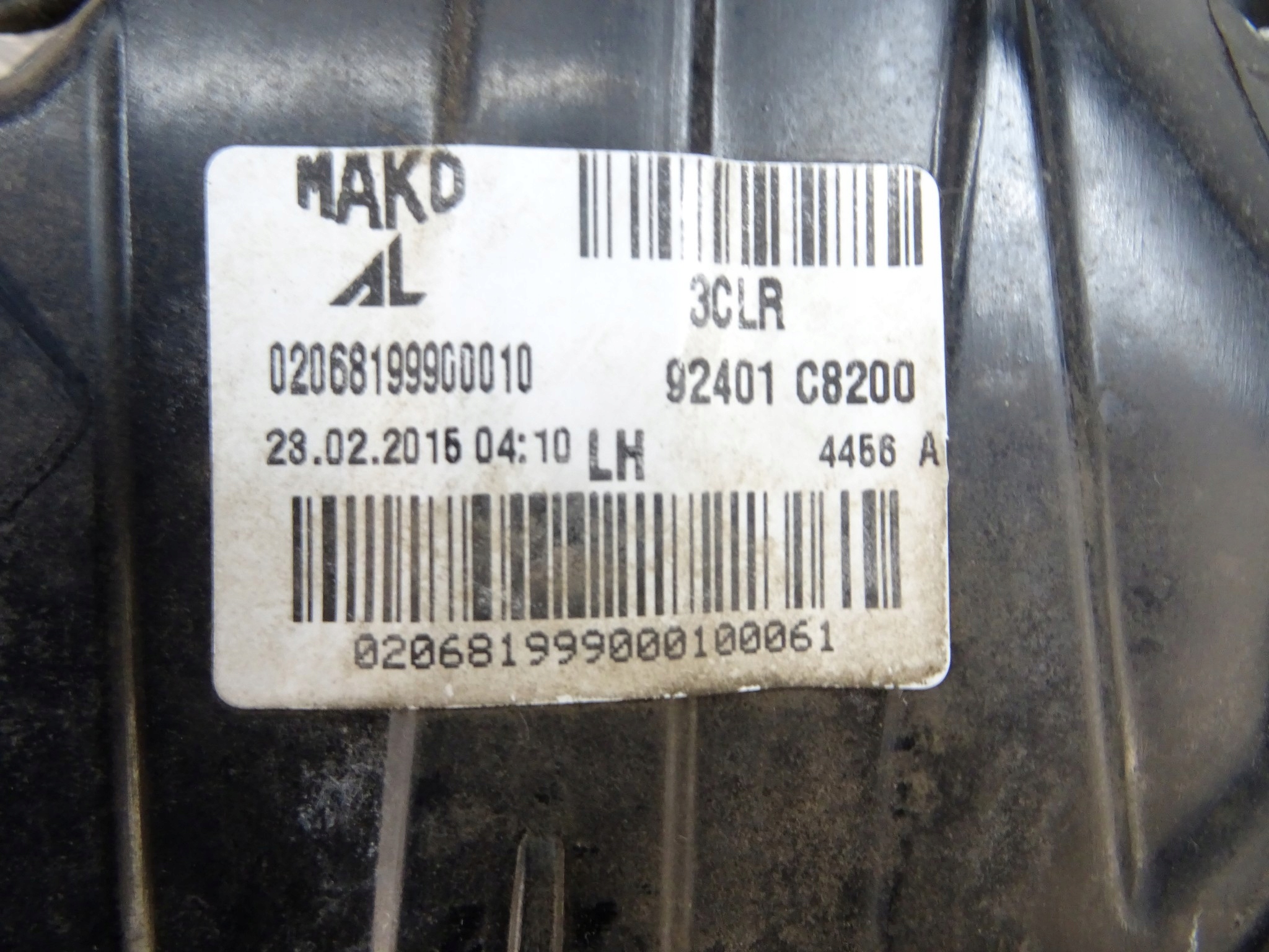 HYUNDAI I20 II light left left rear part 92401-C8200 3D