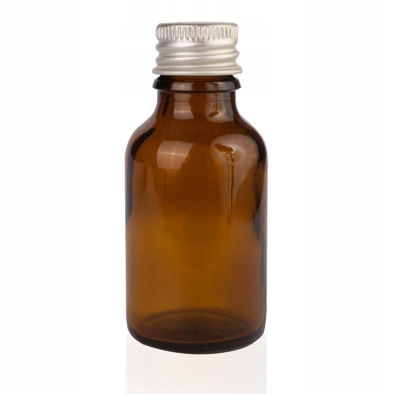 

Butelka szklana brązowa 25ml z nakrętką aluminiową
