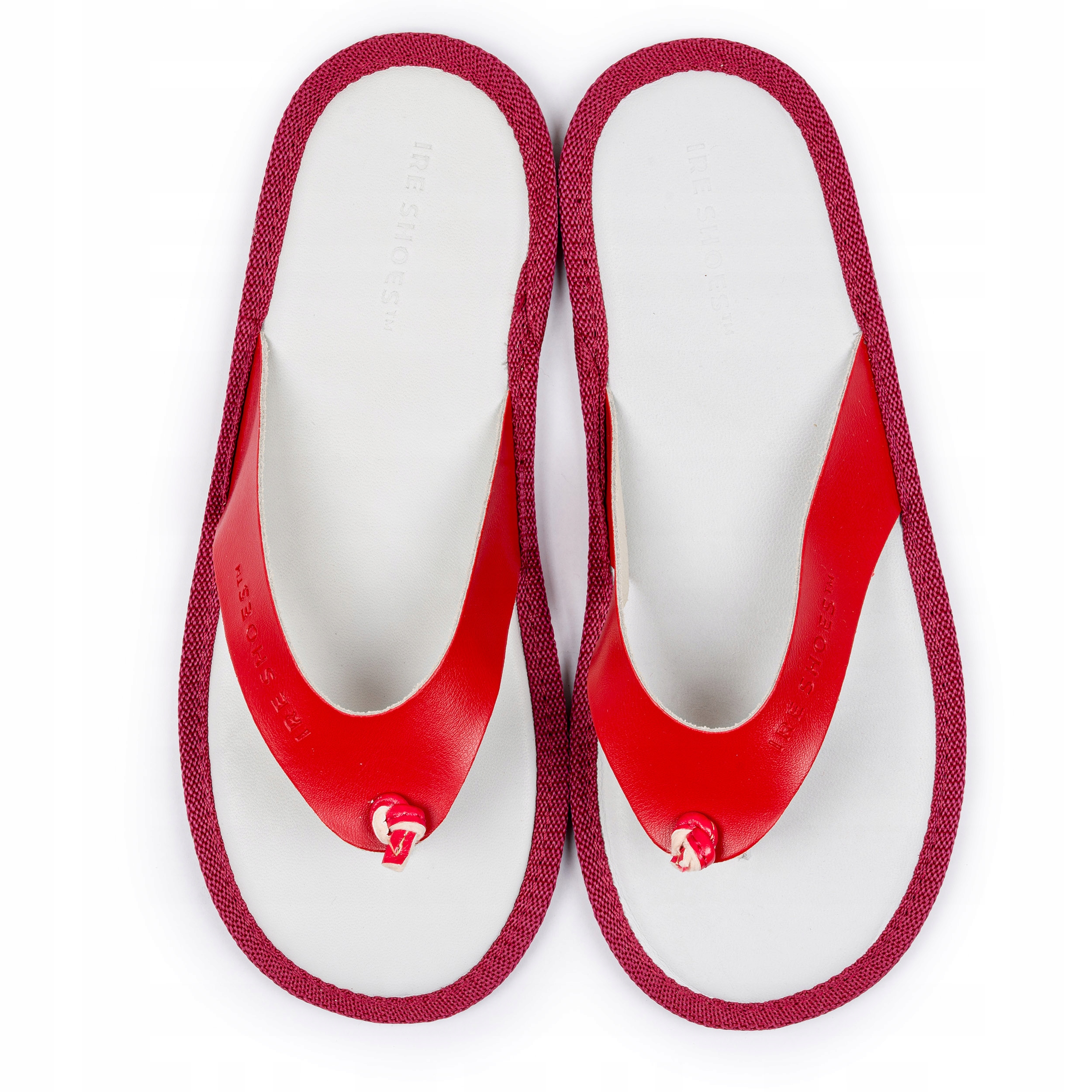 Japonki Damskie Skórzane Klapki Premium Wygodne Sandały r.38 Marka IRE SHOES