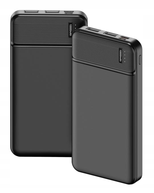 Зовнішній акумулятор Maxlife MXPB-01 20000 мАг 2xUSB колір: чорний