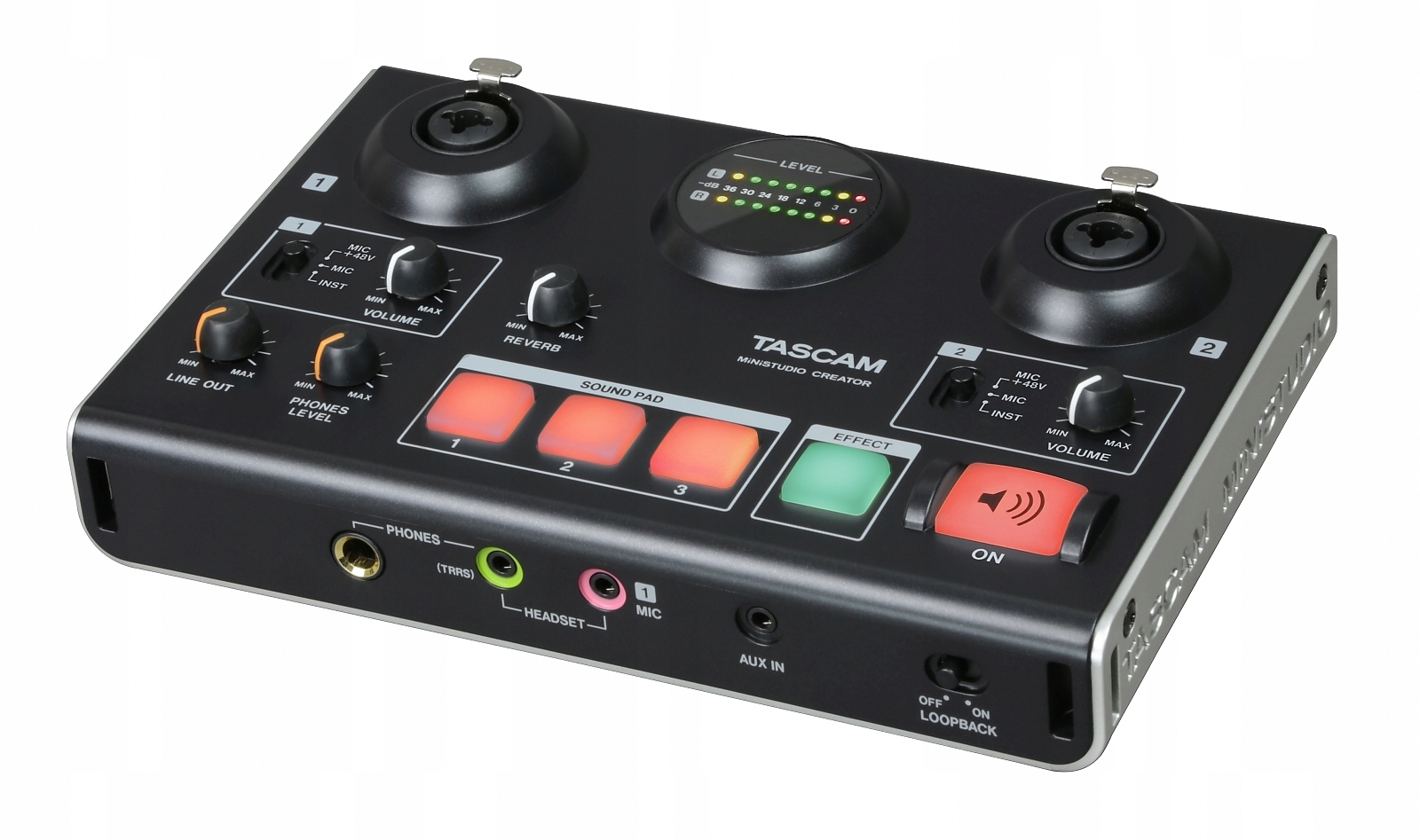 Tascam US-42B MiniStudio Creator – Usb audio rozhraní