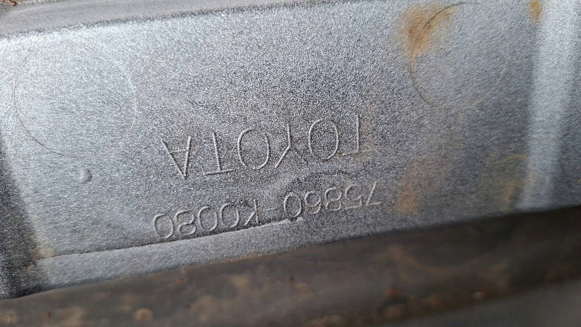 moulding threshold threshold left side Mazda 2 75860-K0080 stan bdb