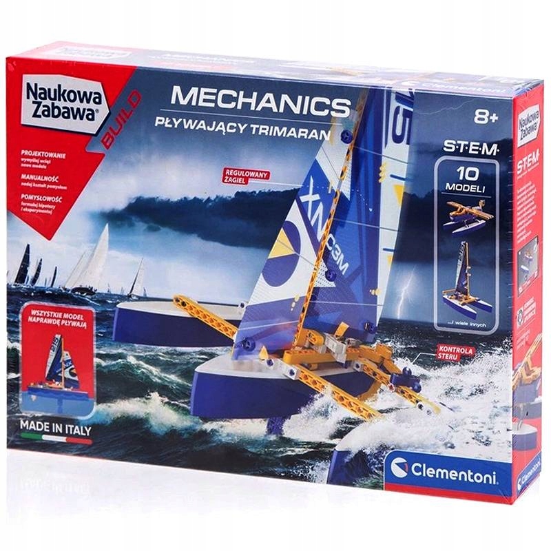 

Mechanics Pływający Trimaran Clementoni 50698