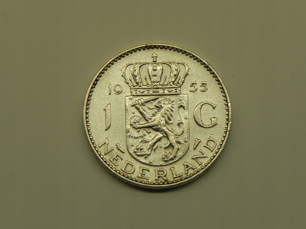 2987/ 1 GULDEN 1955 HOLANDIA (SREBRO)