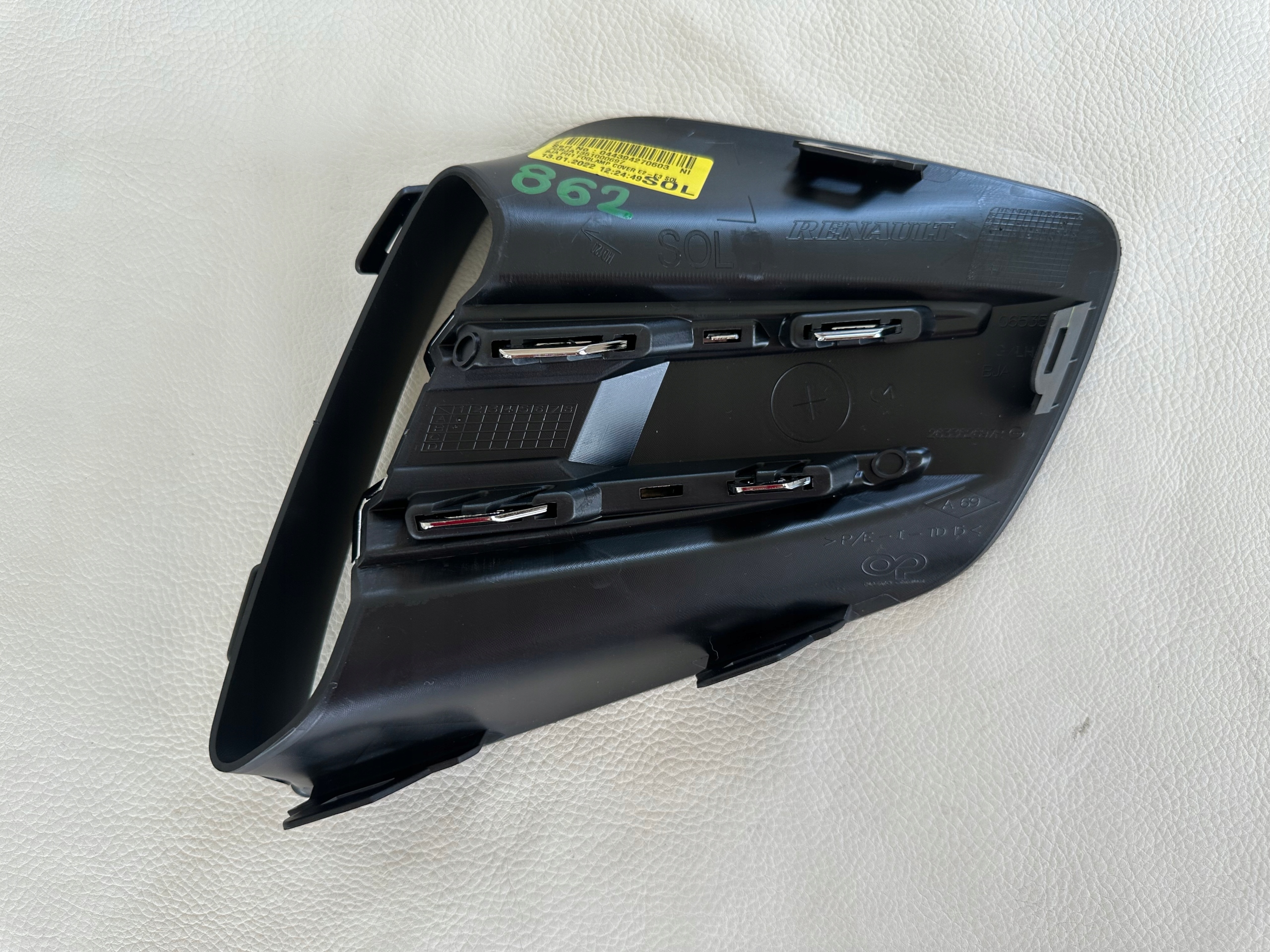 RENAULT CLIO V LÜFTUNGSGITTER DER STOSSSTANGE 263362697R