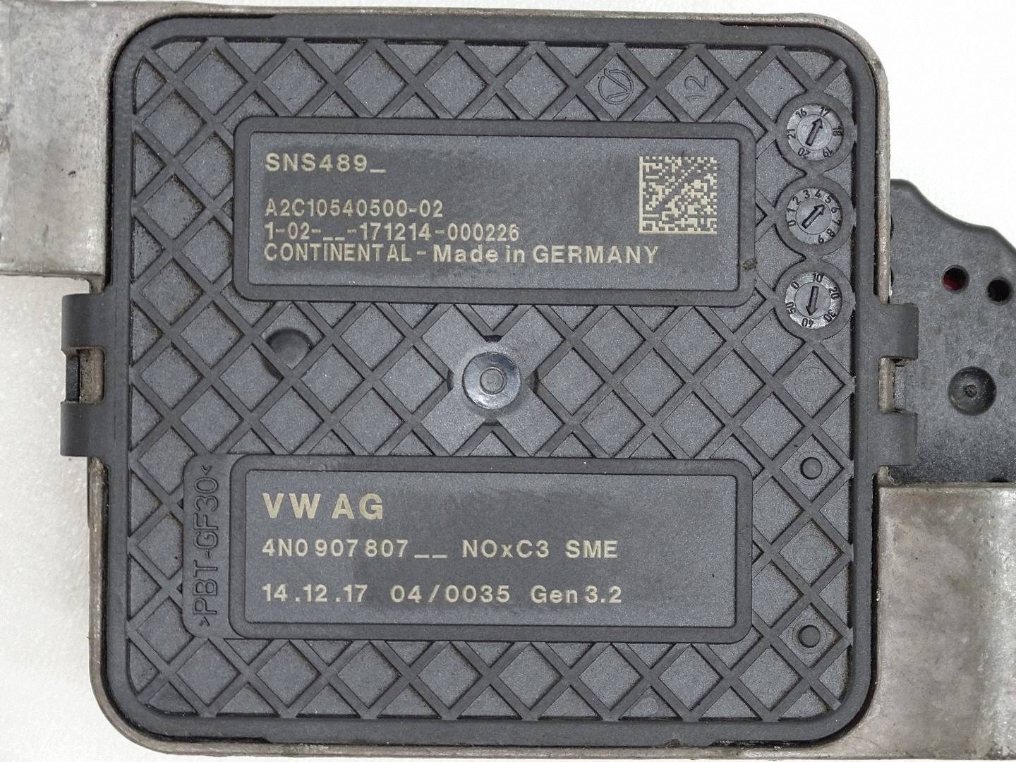 SONDA LAMBDA Sensor modul NOX AUDI A8 D5 4N 3.0 TDI 4N0907807