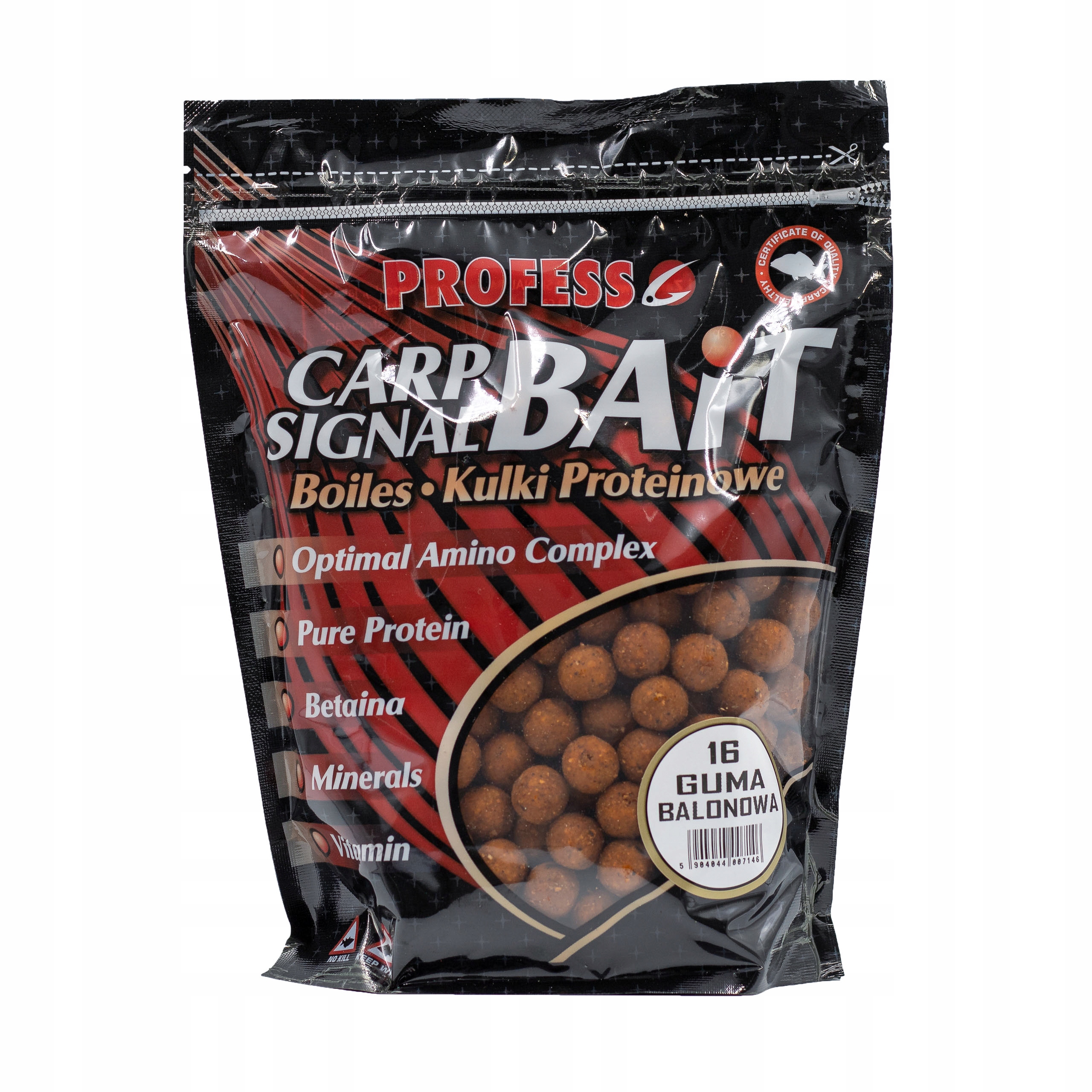 Kulki Zanętowe Guma Balonowa 16 mm 750 g Profess