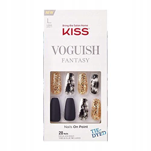 Samolepicí nehty Kiss Voguish Fantasy Nails New York 28 ks