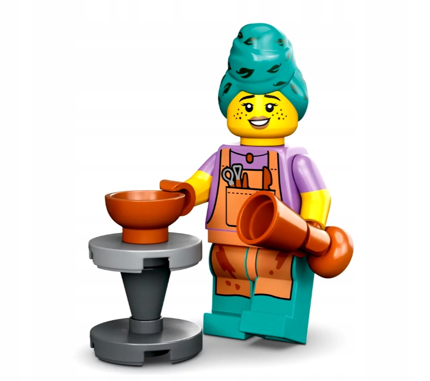 

Lego Seria 24 71037 Pani Garncarz #9