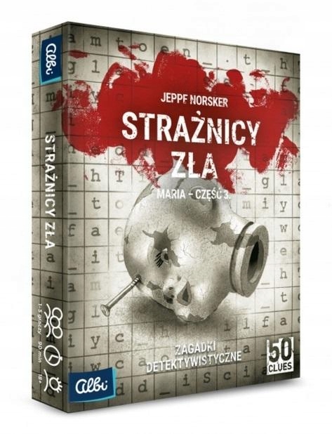 Gra Planszowa Familijna Planszówka Dla Dorosłych 50 Clues Strażnicy zła 3