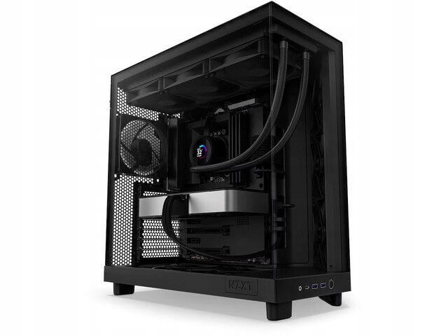 Nzxt skříň H6 Flow dvoukomorová MidT 3x120mm fan 2xUSB 3.2 Usb-c