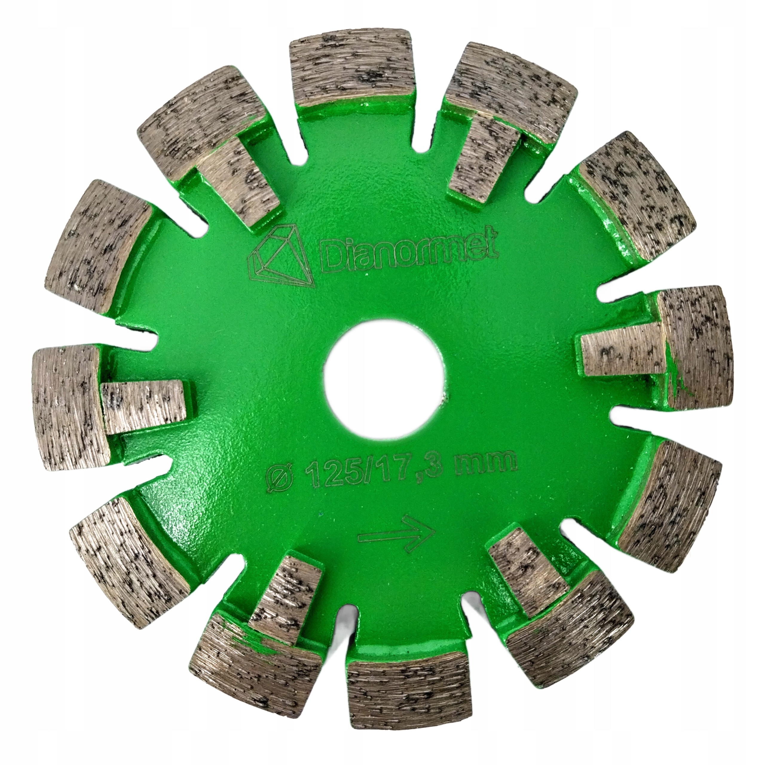 Fréza drážkovací 17mm pro podlahové vytápění 125mm beton