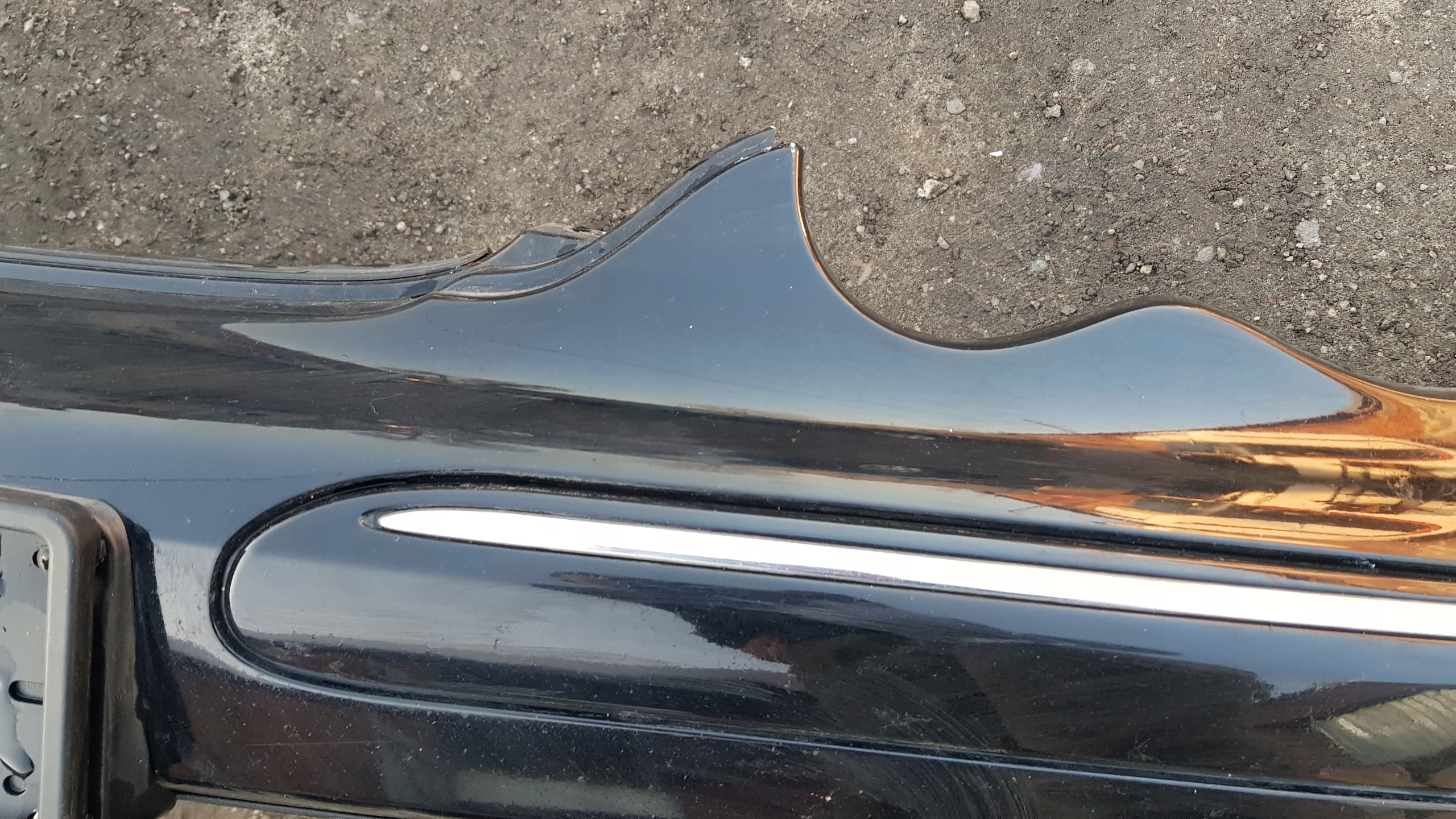 MERCEDES W203 040 lift bumper front fog lights