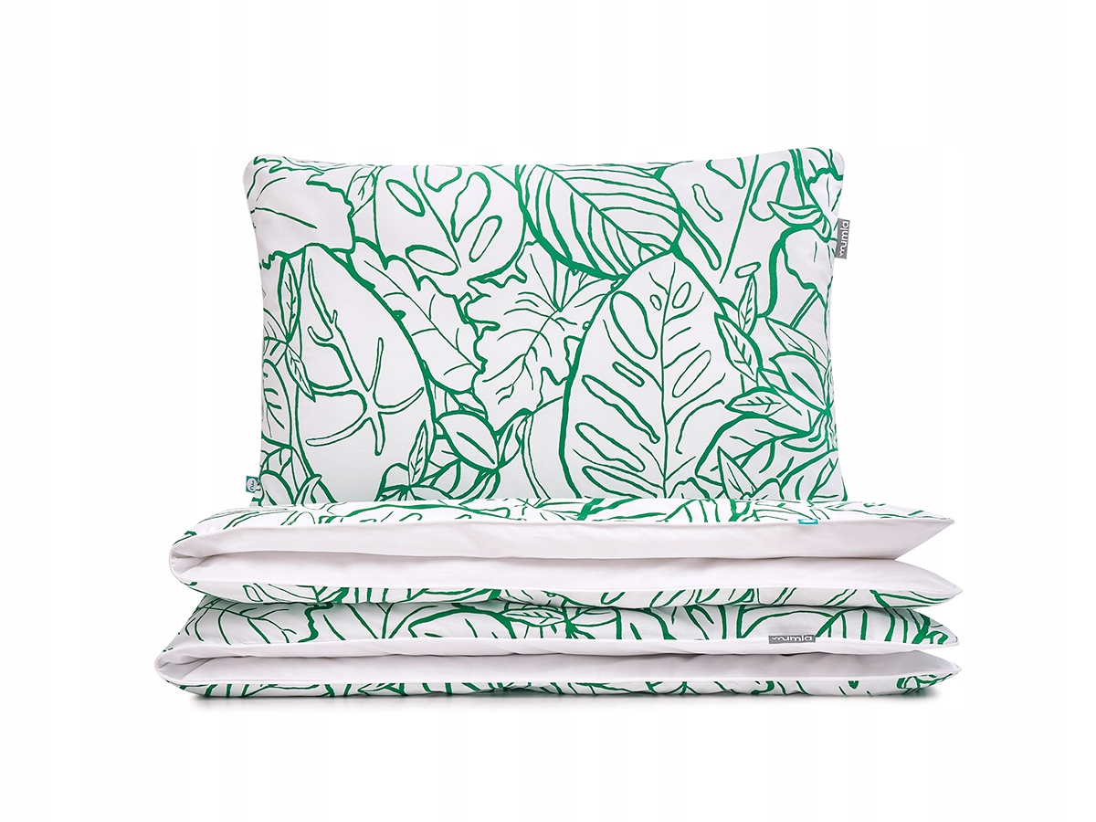 Posteľná Bielizeň Tropické listy 220x200 cm 2x 60x50 cm Mumla