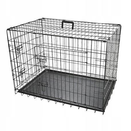 Klec pro zvířata 77x47x58 cm skládací, přeprava