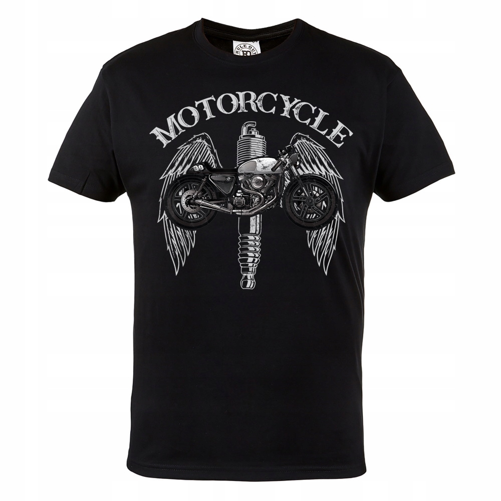 

Męska Koszulka Motocyklowa Cafe Racer Motorcycle