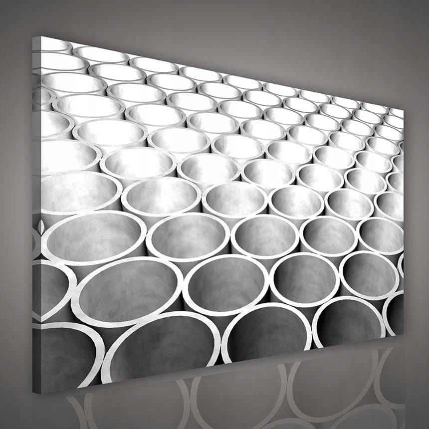Obraz 100x75 Trubky válců vzor opakování geometrie abstrakce