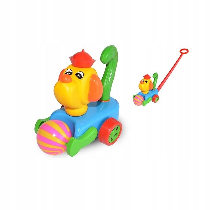 PIES Z PIŁKĄ - PCHACZ