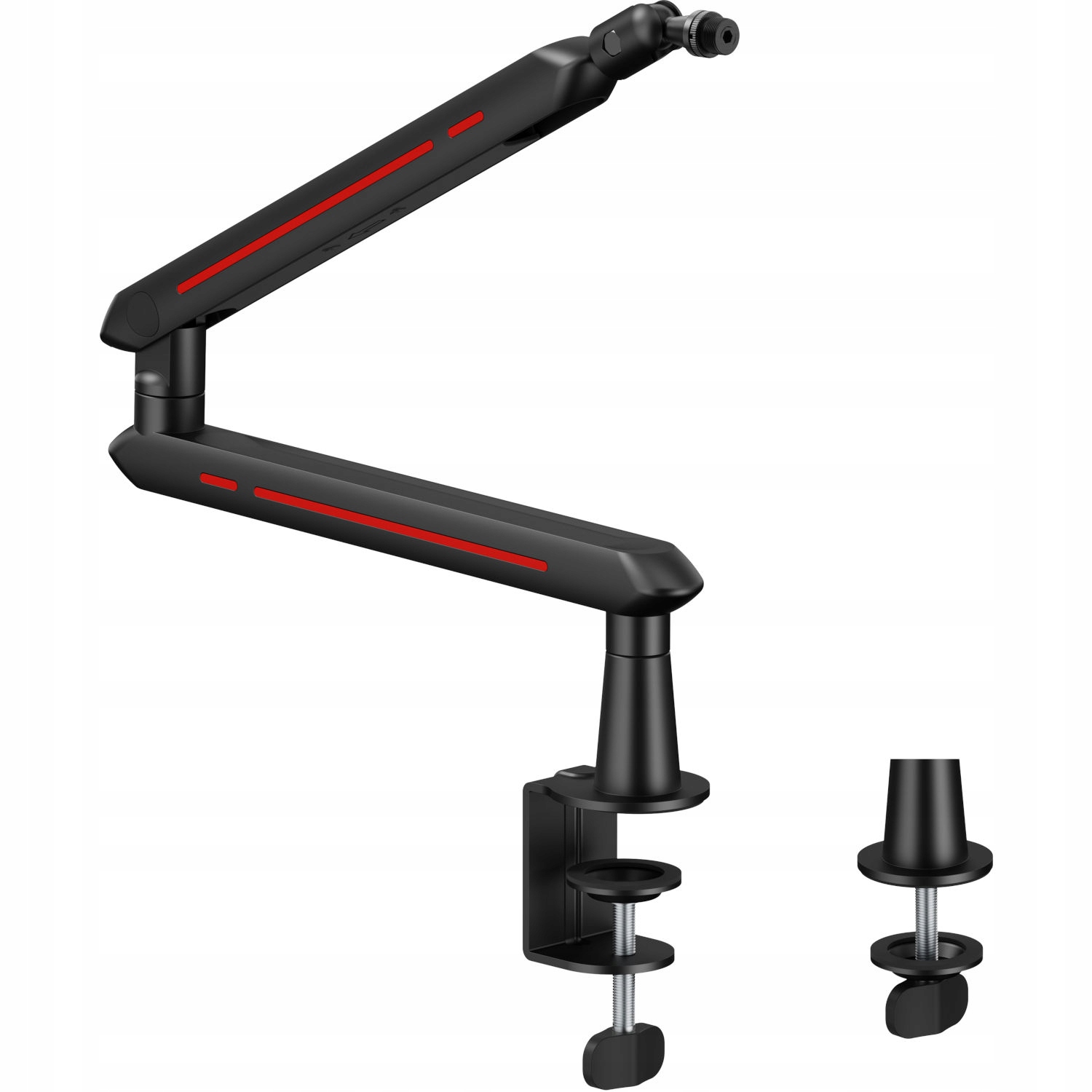 Statyw Do Mikrofonu Ramię Biurkowe Gamingowe Uchwyt Studyjny Niski Profil