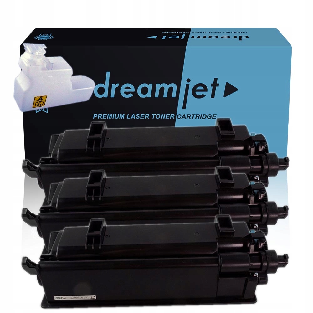 3x Toner pro Kyocera TK3160 EcoSys P3145DN P3050DN