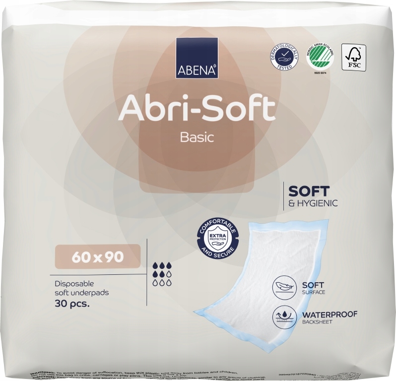 гігієнічні прокладки Abena Abri-Soft Basic 60x90cm