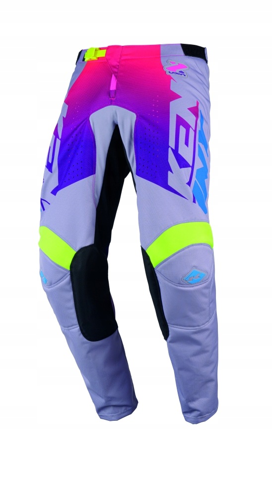 Nohavice Cross/enduro Track Zoom Grey White Šedá Farba Veľkosť L (34)