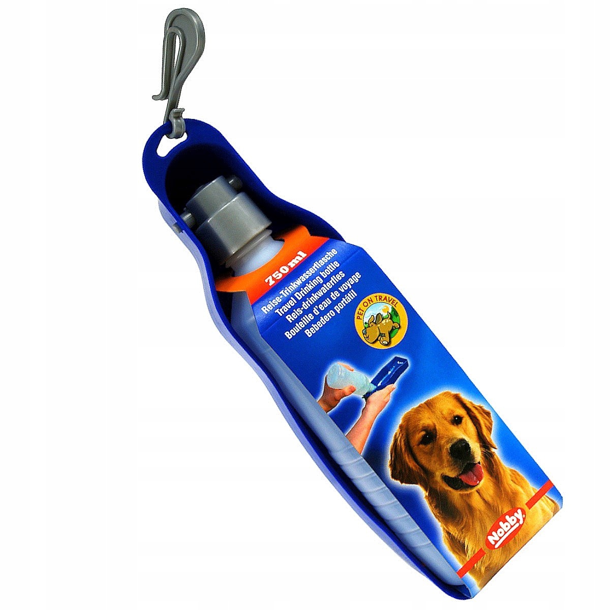 

Pojemnik Turystyczny na wodę butelka psa 750 ml