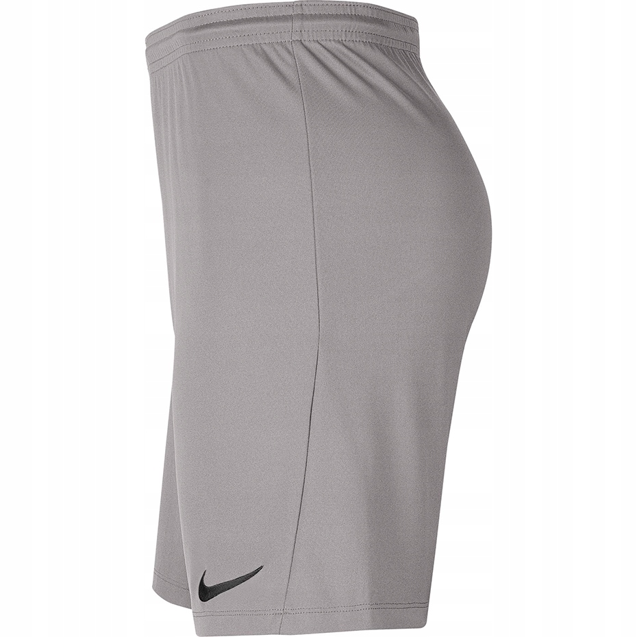 L Spodenki dla dzieci Nike Dry Park III NB K szare Rozmiar XL