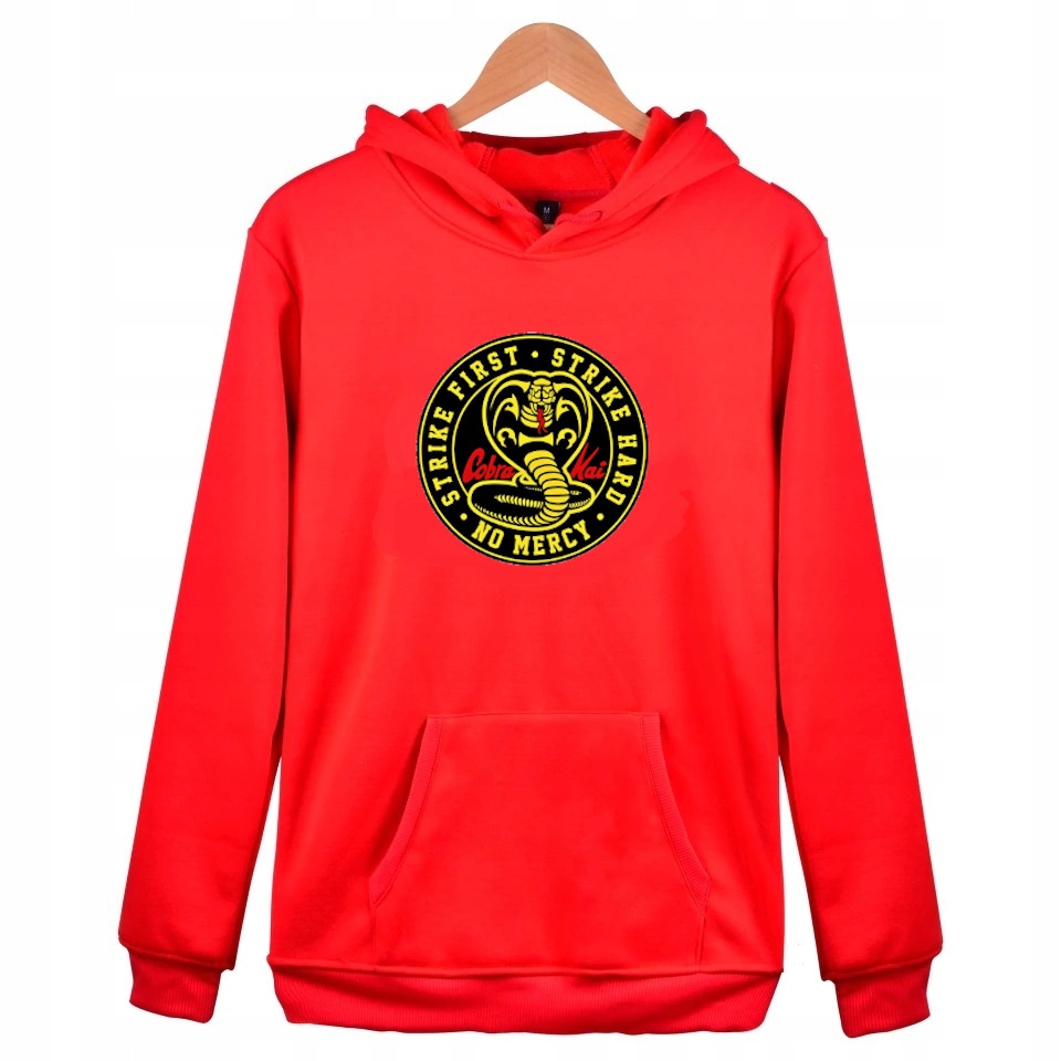

Bluza Cobra Kai Karate Kid Z Kapturem 14-16lat 164