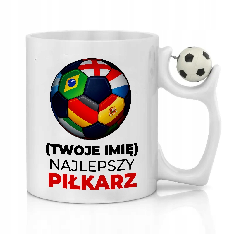 

Kubek Uchwyt Piłka dla Fana Piłki Nożnej