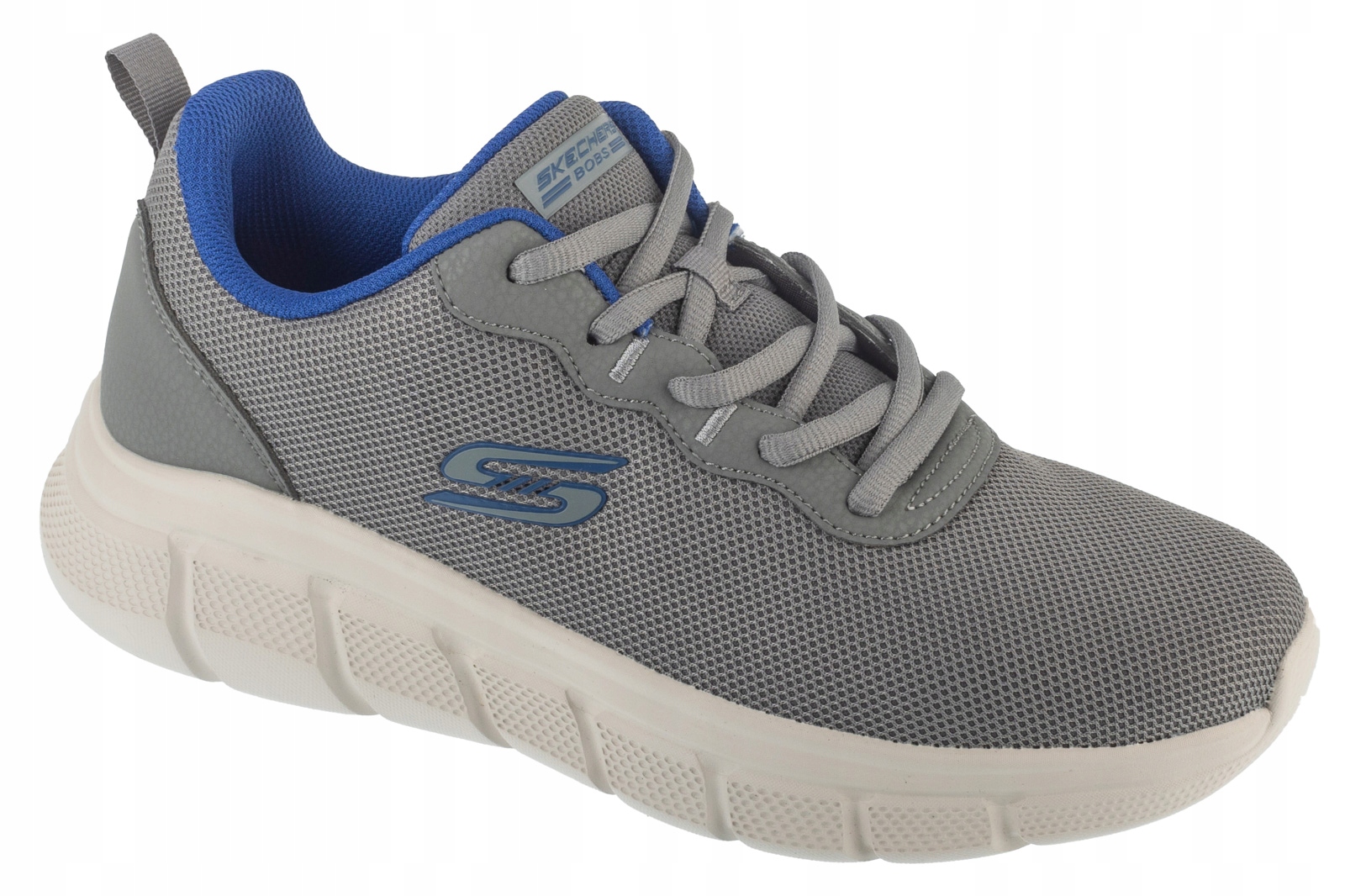 Skechers Bobs B Flex Icy Edge [42] Pánské tenisky Tkanina Šedá