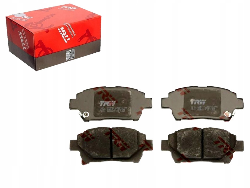 Brzdové Destičky Toyota Přední Corolla Yaris Trw