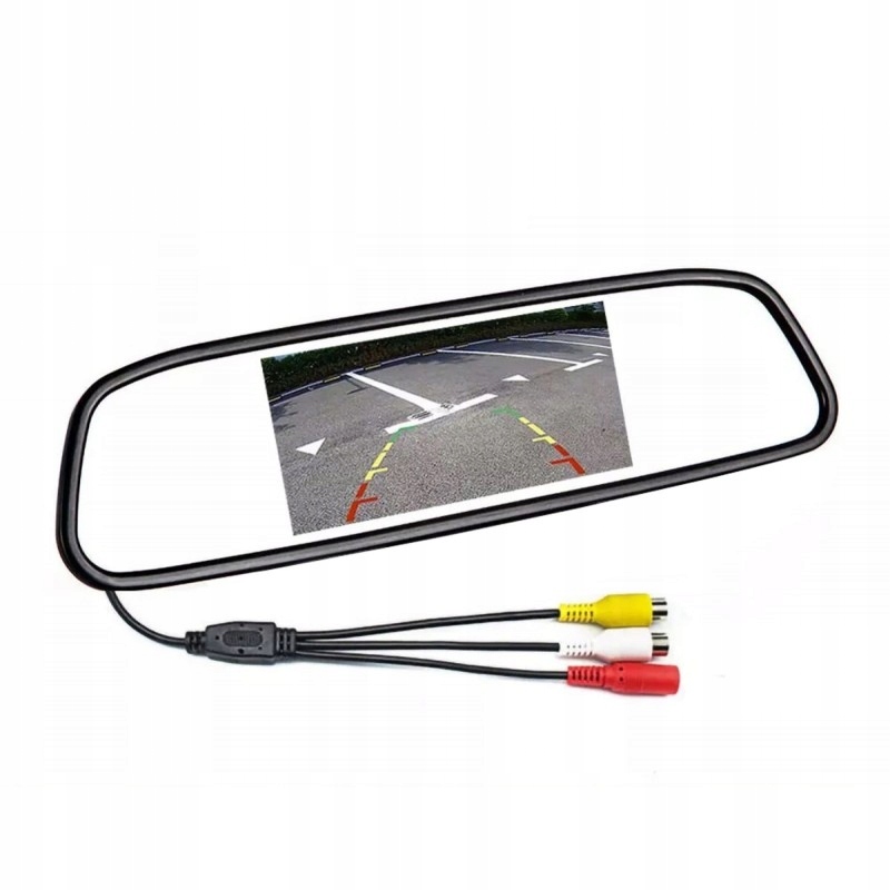 Czujniki parkowania Kamera cofania lusterko LCD Sensor type ultrasonic