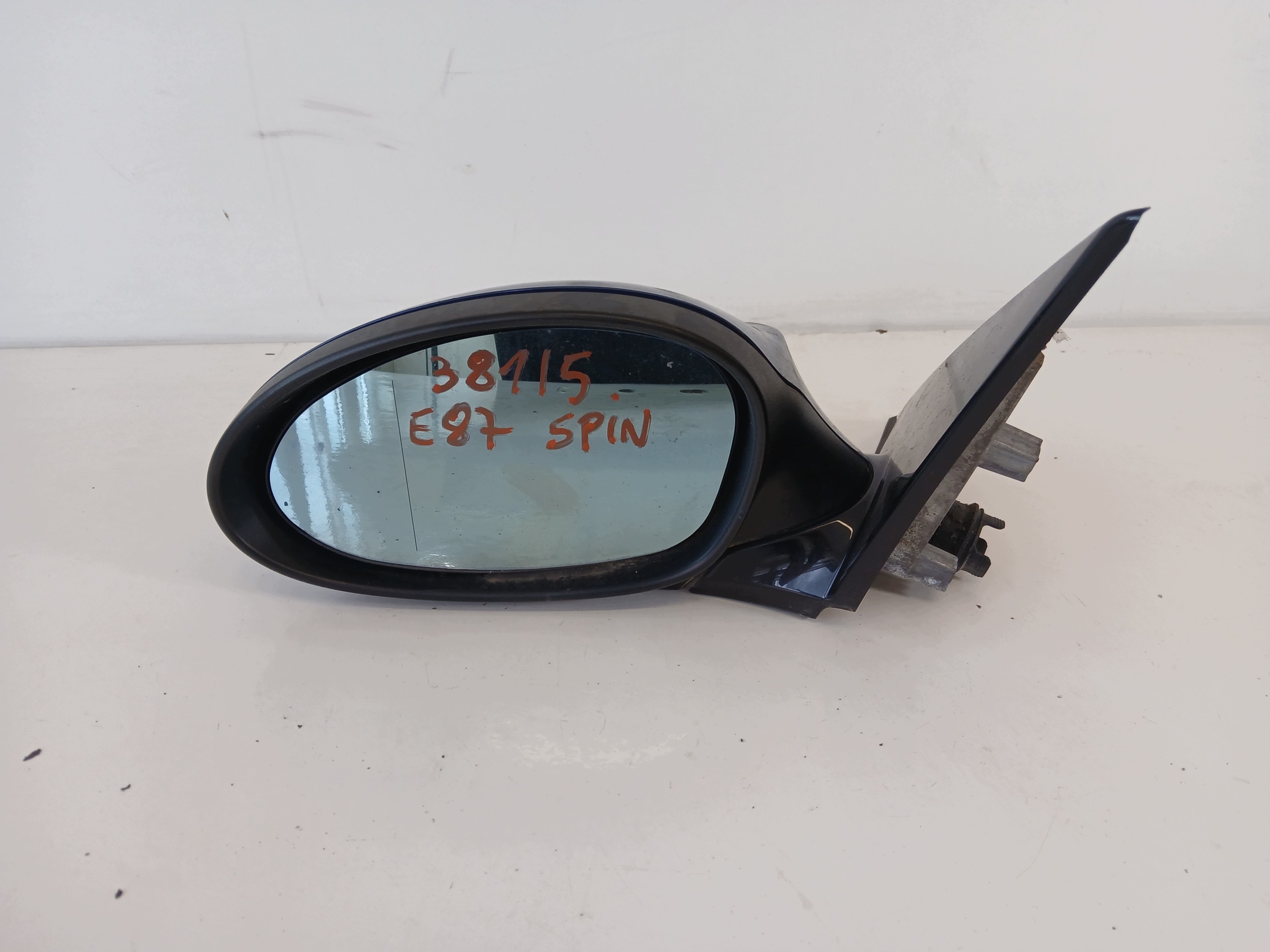 BMW E87 SPECCHIETTO RETROVISORE sinistro 5 PIN blu