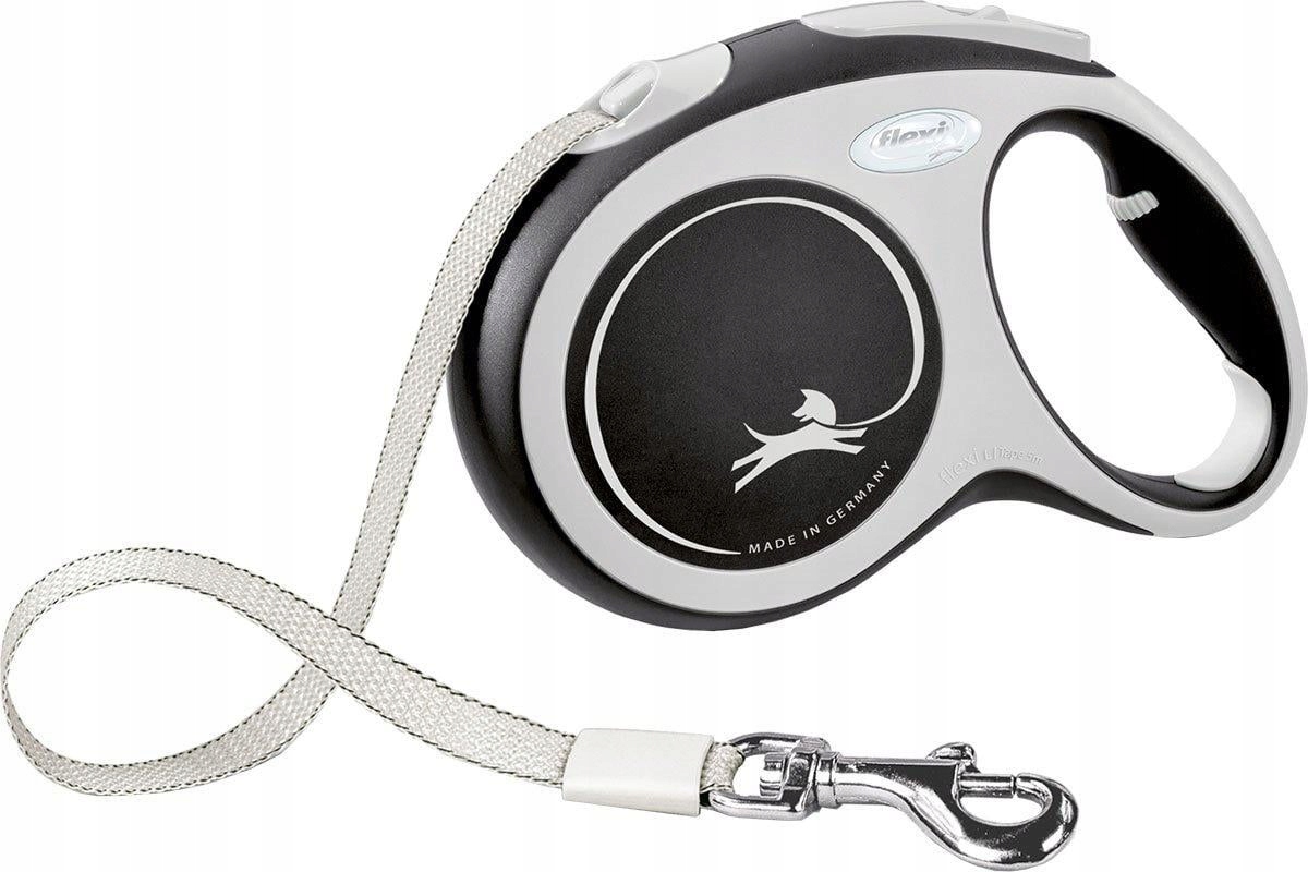 Flexi Nové Vodítko Comfort S 5M Páska Černé Max. 15KG