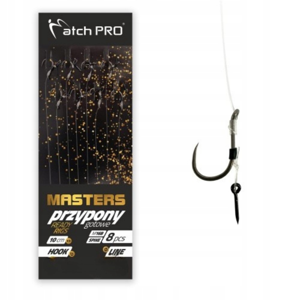 Przypony Mf Masters Spike M19B Nr8/0,23 8szt Mpro