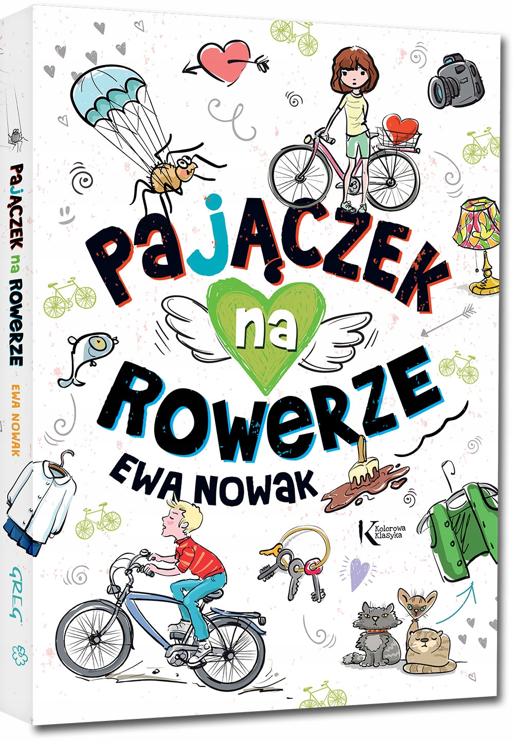 

Pajączek Na Rowerze kolor Tw Greg Ewa Nowak Greg